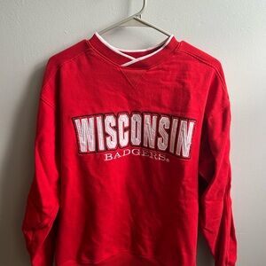Wisconsin Badgers Red Sweater